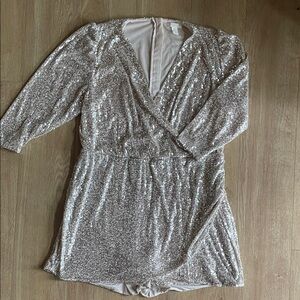 H&M Sequin Romper